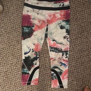 Women's lulu lemon tie tye leggings